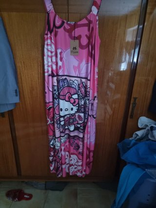 Vestido Disena Talla Única Hello Kitty