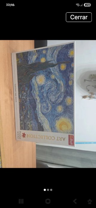 Puzzle La noche estrellada Van Gogh 1000 piezas