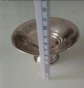 Alzatina in argento