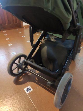 Carrito Kinderkraft Prime 2 Verde 3 piezas
