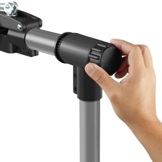 Soporte para reparación de bicicletas, negro