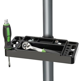 Soporte para reparación de bicicletas, negro