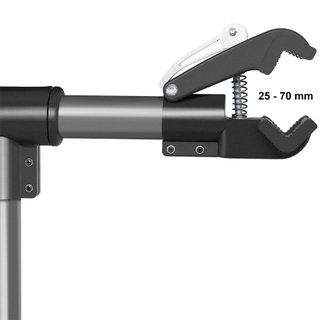 Soporte para reparación de bicicletas, negro