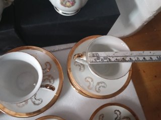 Servizio da caffè in porcellana