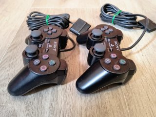 Confezione da 2 controller Dualshock 2 PS2 originali Sony Play