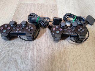 Confezione da 2 controller Dualshock 2 PS2 originali Sony Play