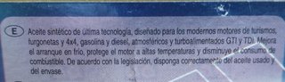 Aceite motor AD MDX plus+sintetico,gasolina/diesel