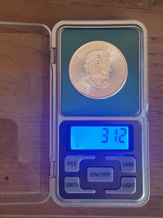 1 oz Argento Puro 999 Maple Leaf Canada 2016