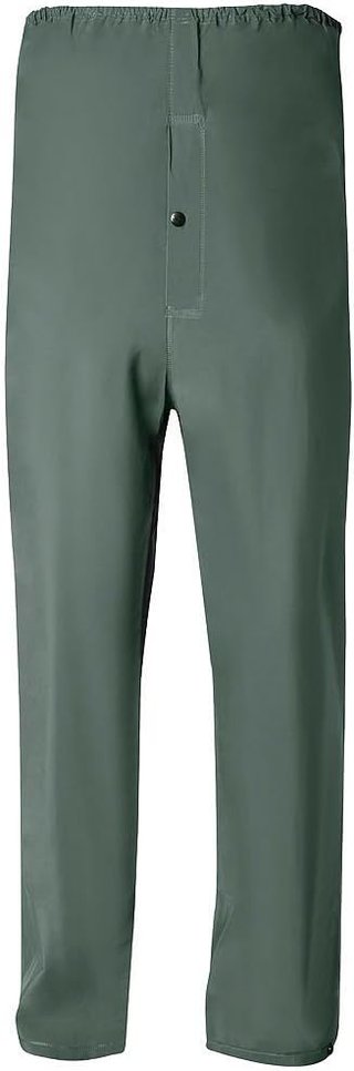 Traje impermeable pvc verde ajustable