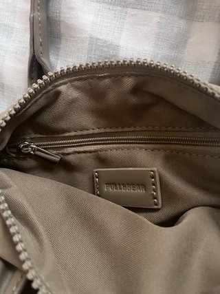 Bolso bandolera Pull&Bear gris
