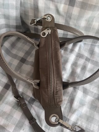 Bolso bandolera Pull&Bear gris