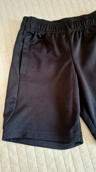 Pantalón corto Adidas niño negro