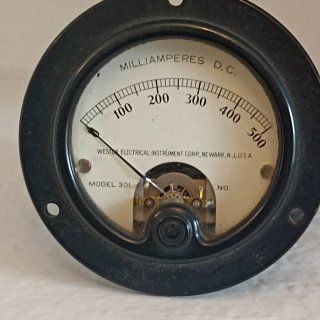 Medidor Miliamperios D.C. Weston Modelo 301