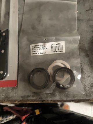 Retenes horquilla bici 32mm