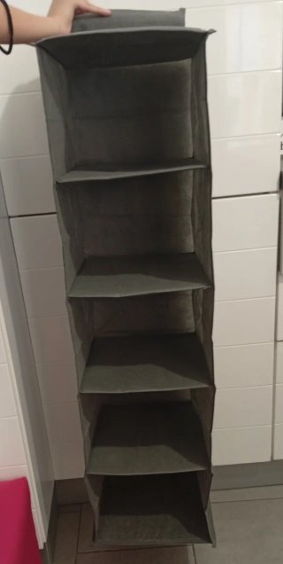 Organizzatore da appendere in tessuto