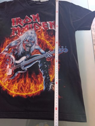 Camiseta Iron Maiden Eddie talla S.
