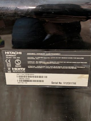 TV HITACHI 32H8S02T LED HDMI ULTRAFINO