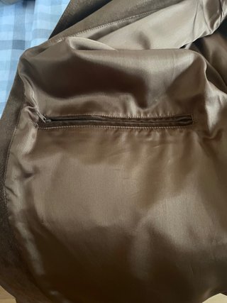 Chaqueta Paul & Shark ante hombre marrón
