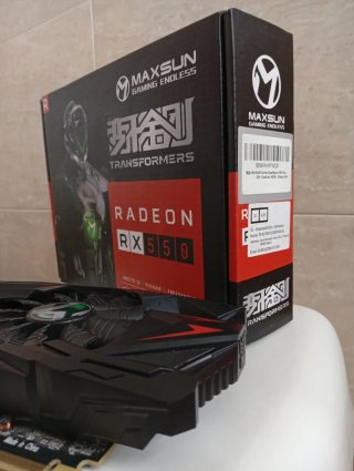 Tarjeta Gráfica RX 550 4GB