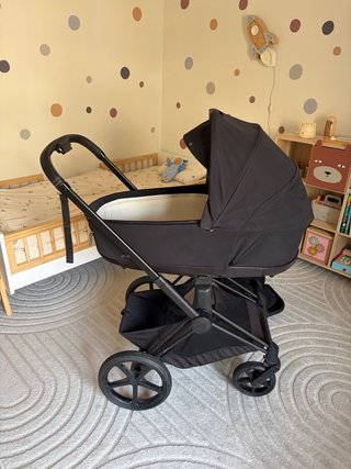 Cochecito Cybex Priam negro (capazo y silla)