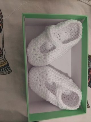 Patucos crochet para bebé