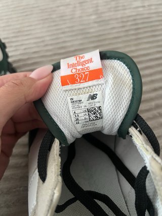 New Balance 327 Beige/Verde/Naranja