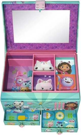 - Joyero musical infantil Gabby's Dollhouse