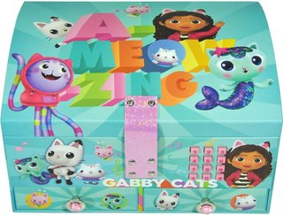 - Joyero musical infantil Gabby's Dollhouse