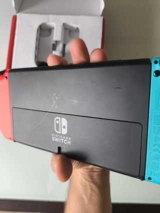 Nintendo Switch OLED Joy-Con Azul y Rojo