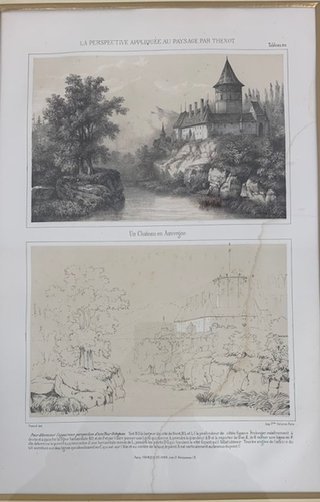 Cuadro Château d'Auvergne Marco Dorado