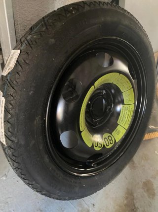 Rueda de repuesto temporal 80 km/h