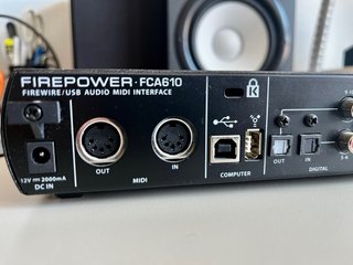 Behringer FCA610 Interfaz Audio Firewire/USB