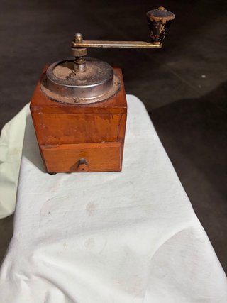 Macina Caffè Legno e Metallo