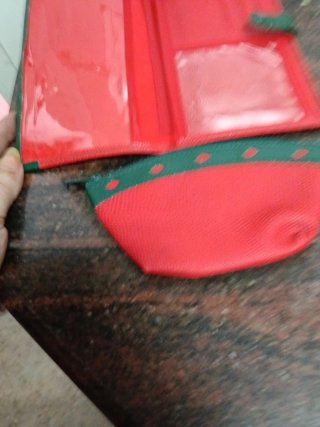Yves Rocher Cartera y Monedero Rojo