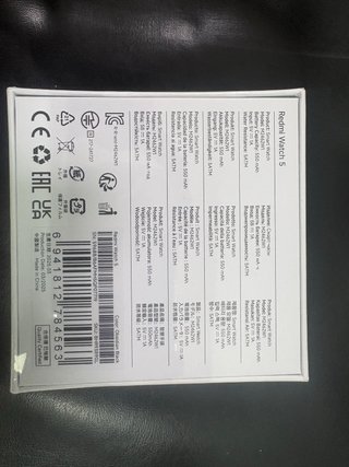 Reloj Xiaomi Redmi Watch 5 Negro