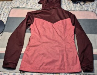 Chaqueta Impermeable Quechua Mujer Rosa/Burdeos