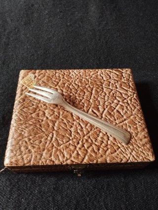 Posate per dessert FICO Vintage in argento