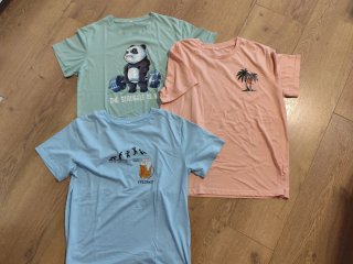 Lote 3 Camisetas Talla M
