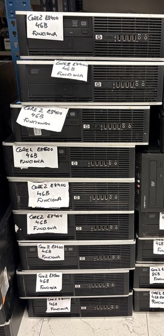 Lote 12 Ordenadores HP 8000 Core 2 Duo
