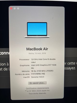 MacBook Air 13 2019 Plata