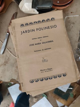 Jardín polinesio novelas.
