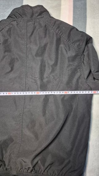 Chaqueta Bomber H&M Negra Talla S