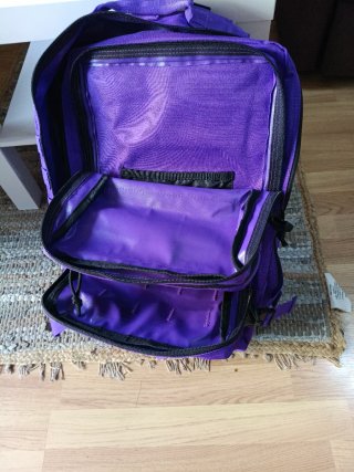 Mochila táctica morada 50