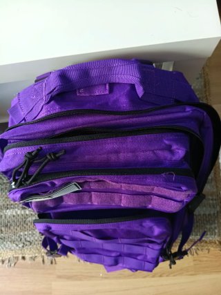 Mochila táctica morada 50
