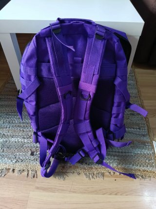 Mochila táctica morada 50