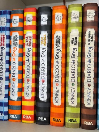 Coleccion incompleta del Diario de Greg