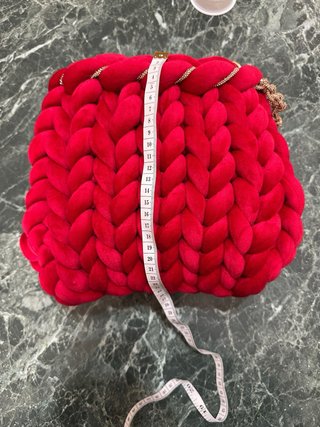 Borsa Marshmallow Rossa