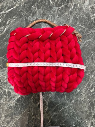 Borsa Marshmallow Rossa