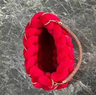 Borsa Marshmallow Rossa
