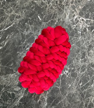 Borsa Marshmallow Rossa